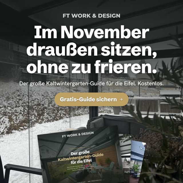 Anzeige: Im November draußen sitzen, ohne zu frieren